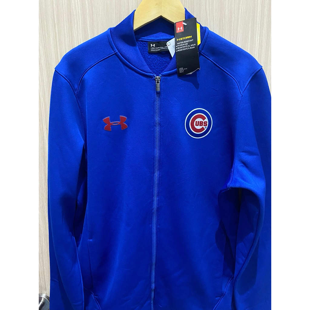 Jaket Outdoor Pria Under Armour Men’s Jacket Biru Baru BNWT Murah