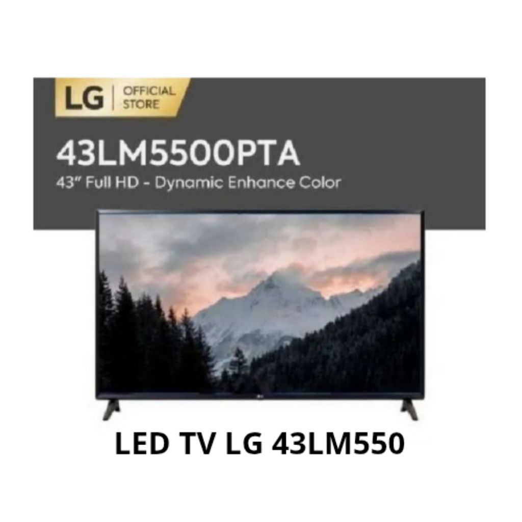 LED LG Digital 43inch Tanpa STB - LED Digital 43inch - TV LED LG 43LM550