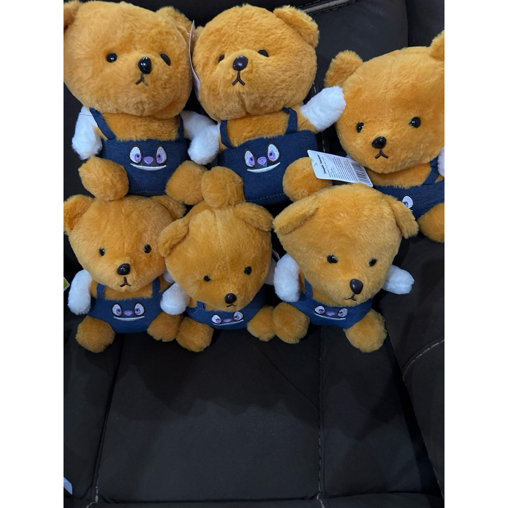 boneka Teddy Bear baju biru