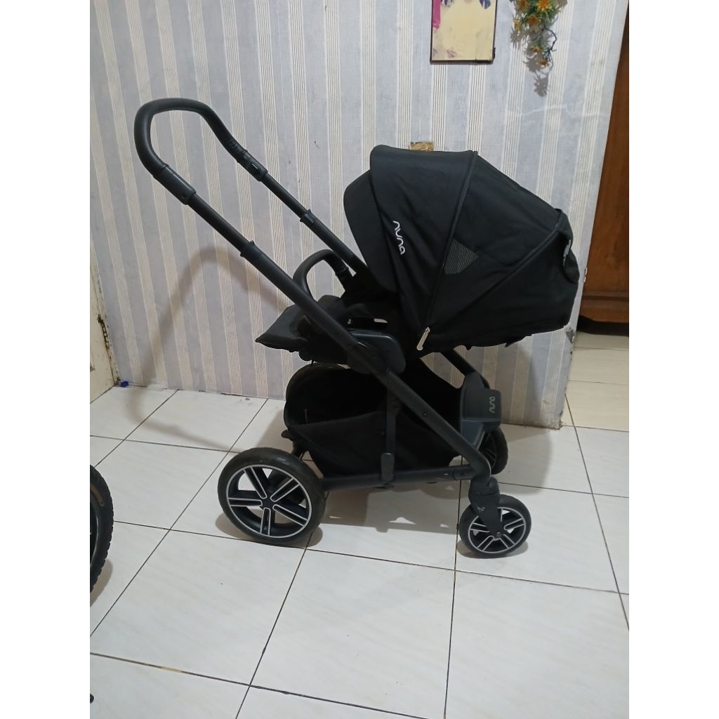 STROLLER NUNA MIXX 2 NAVY PRELOVED/BEKAS