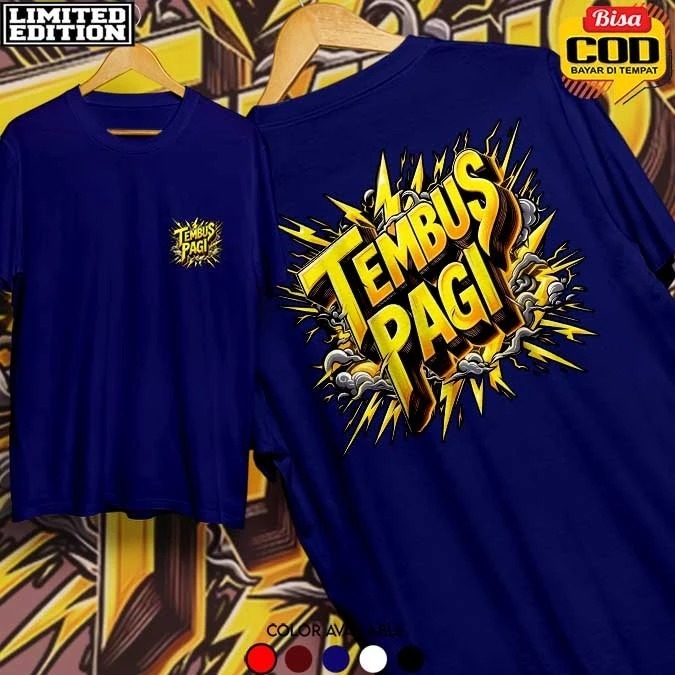 KAOS PASUKAN TEMBUS PAGI  KAOS DISTRO PASUKAN TEMBUS PAGI  PRIA WANITA