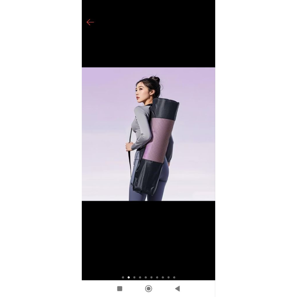 tas yoga sarung matras olahraga bag yogga fitnes
