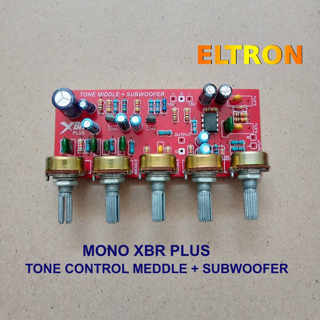 Tone Control Mono plus Subwoofer XBR