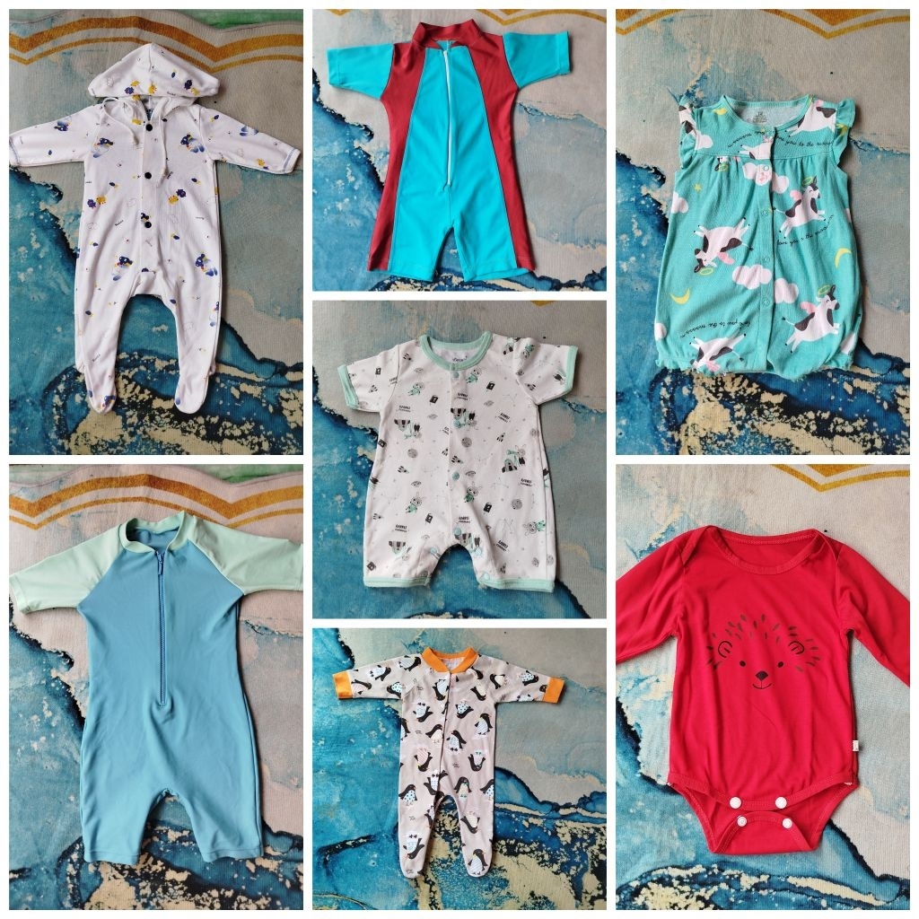 romper anak cewek/ romper anak cowok/romper hangat/ romper beledru/ romper tebal/ romper murah
