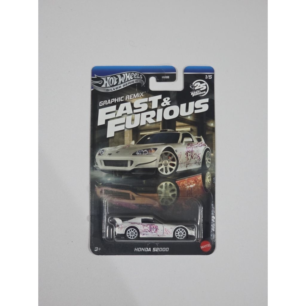 Hotwheels Fast Furious Honda S2000 Putih