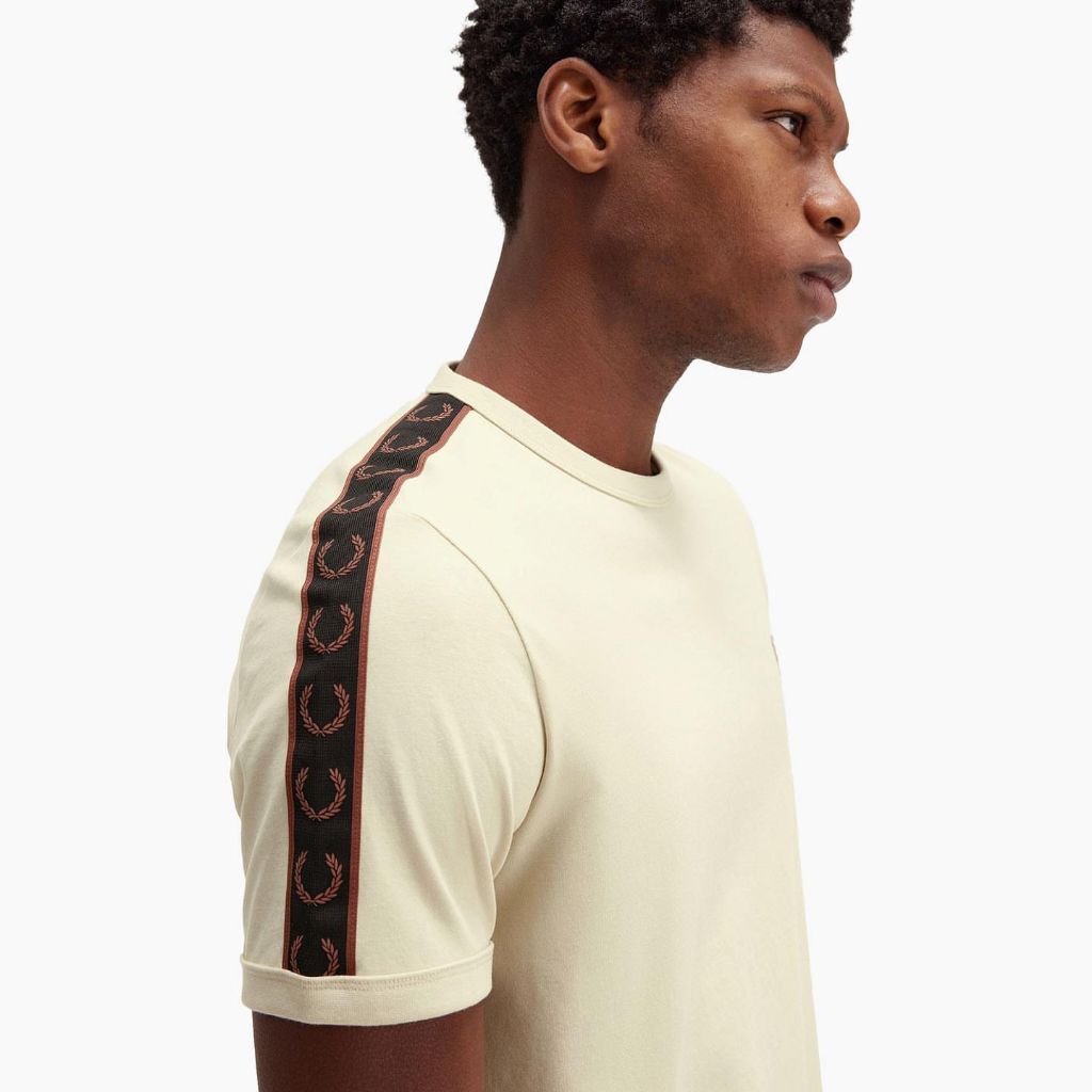 T-SHIRT FRED PERRY TAPED RINGER