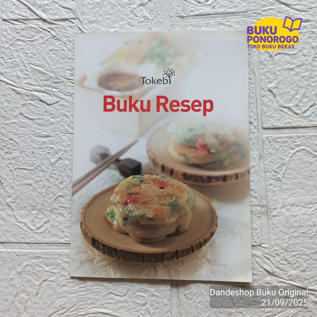(BEKAS) Tokeby Buku Resep - BUKU RESEP MASAKAN ORIGINAL