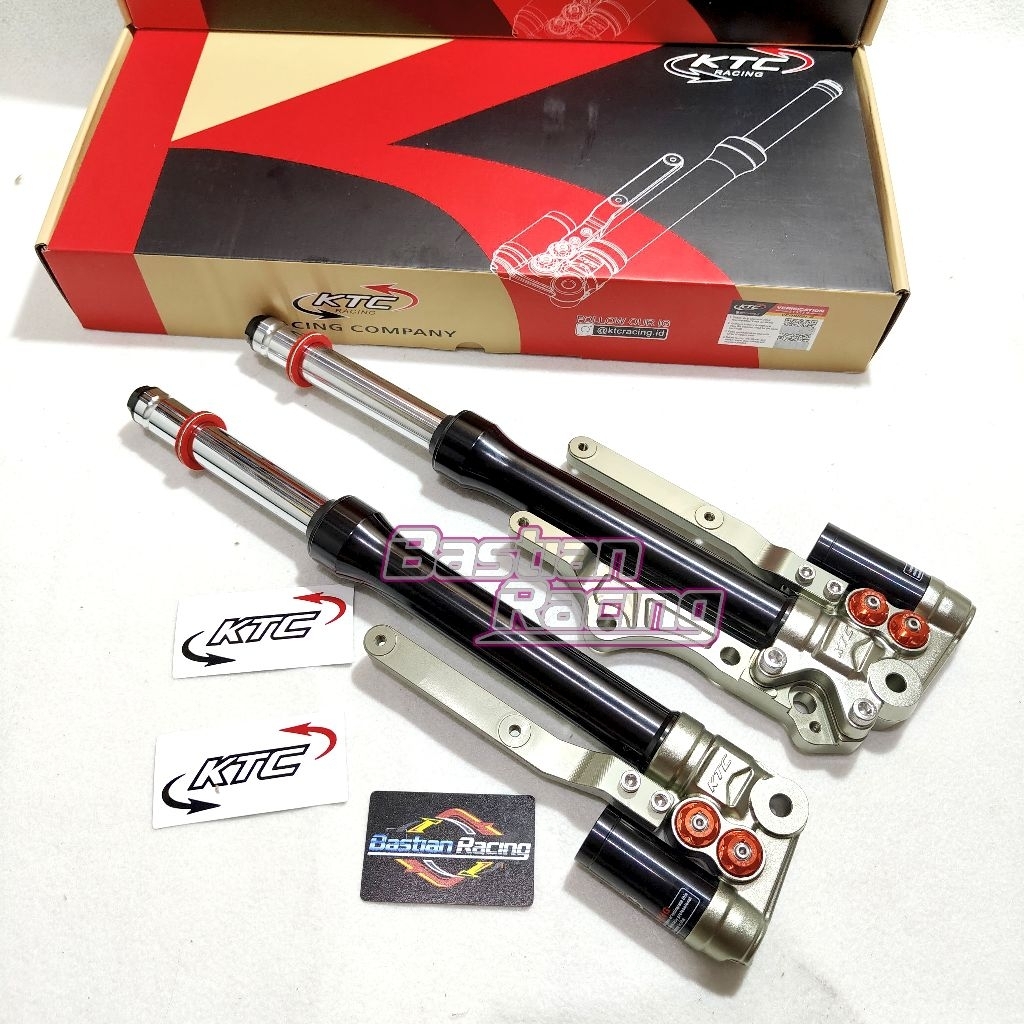 Shock Depan Tabung Aerox original Ktc Matrix 430mm Aerox Old Aerox new Shock Depan Tabung Aktif Rebo