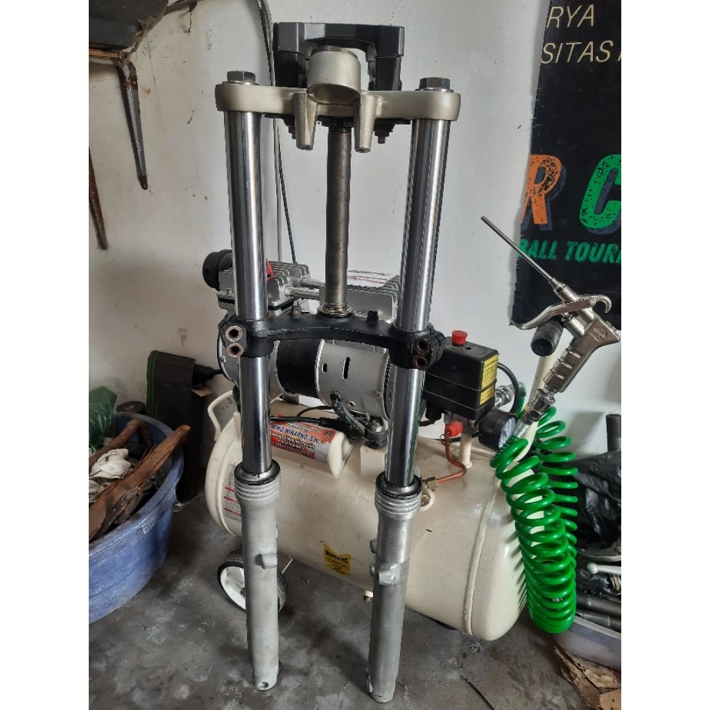 Skok depan ninja RR new original pnp honda