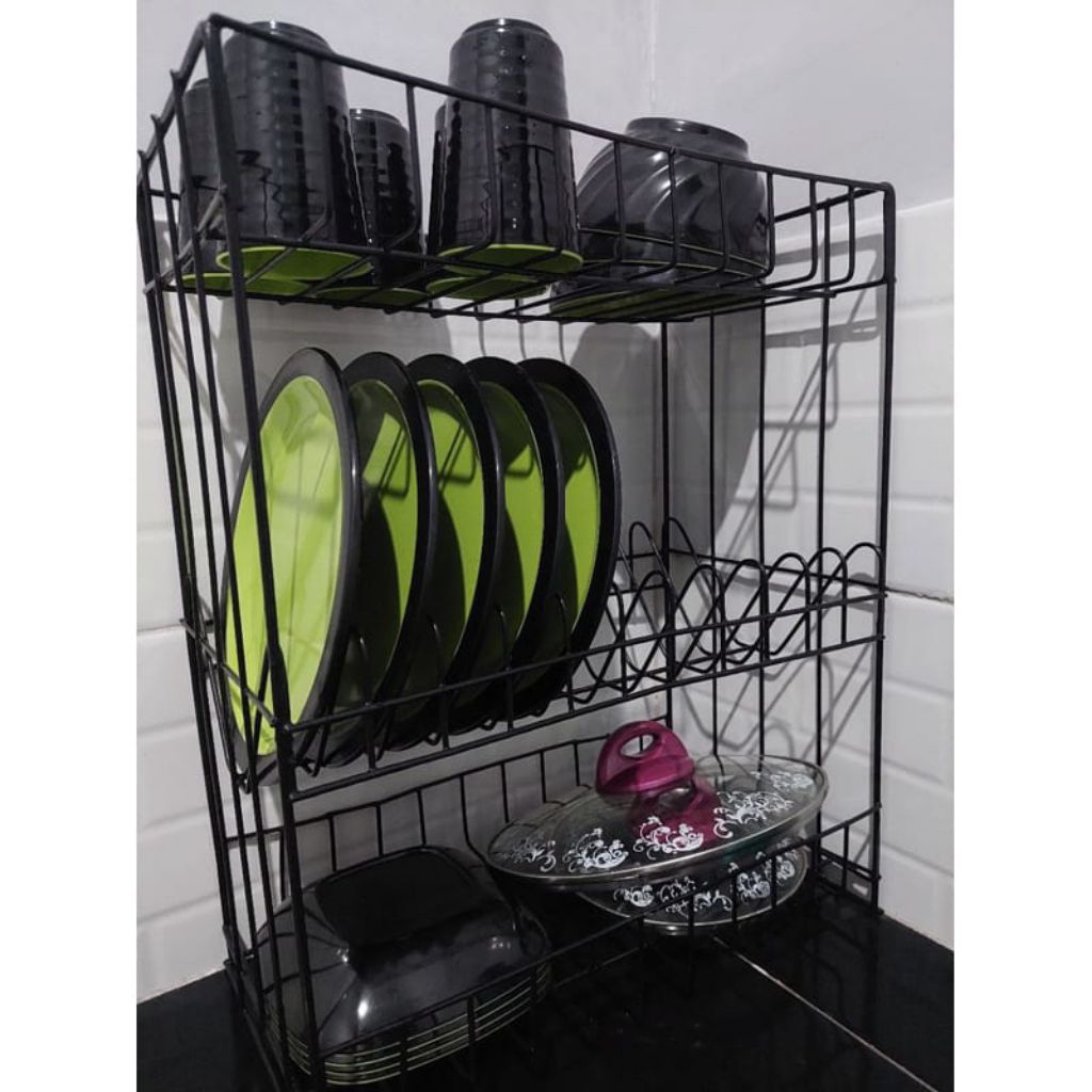 RAK PIRING/RAK PIRING DAPUR/RPL.03/RPK.03/RAK PIRING ANTI KARAT/RAK PIRING SUSUN 3