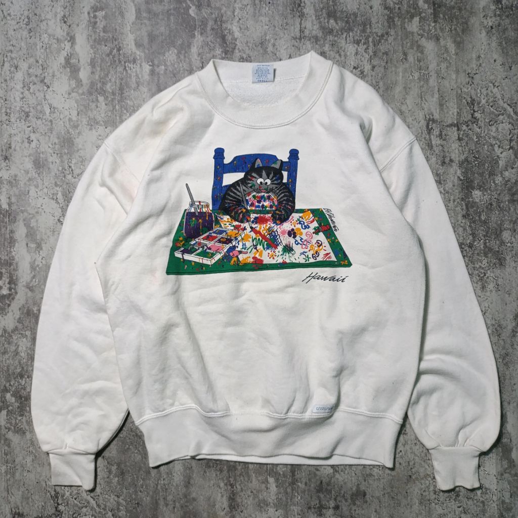 Vintage Hawaii Crazy Shirt Sweatshirt