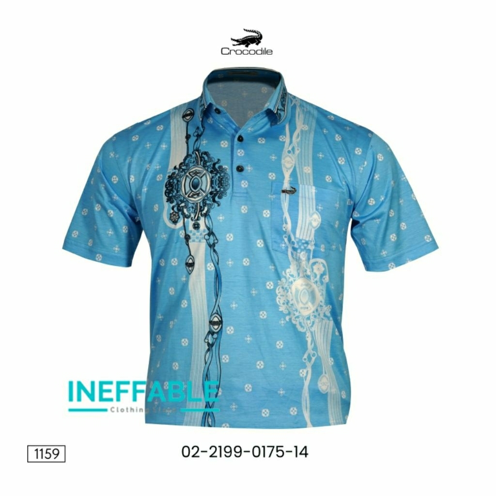 Kaos Crocodile Platinum / Diamond Krah Kemeja 0175