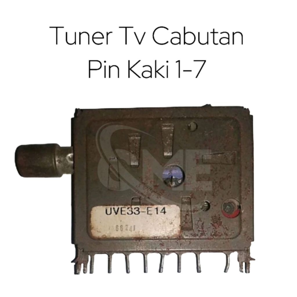 TUNER TV SECOND CABUTAN BEKAS COPOTAN TV GOLDSTAR DIGITEC POLYTRON LAMA PIN KAKI 8
