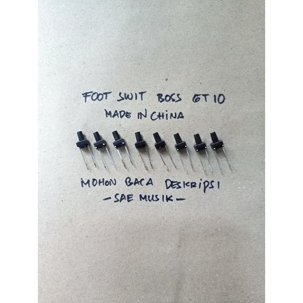 footswitch foot swit  boss GT10 bagian 1234 CTL1 CTL2 Bank up Bank down efek gitar boss GT10