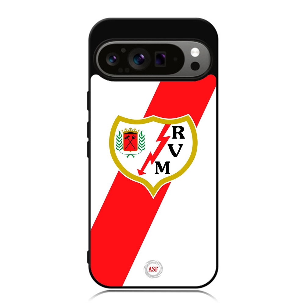 Phone Case Google Pixel 9 8 7 6 5 4 3 Pro XL 4g 5g TPU Custom Softcase Rayo Vallecano White