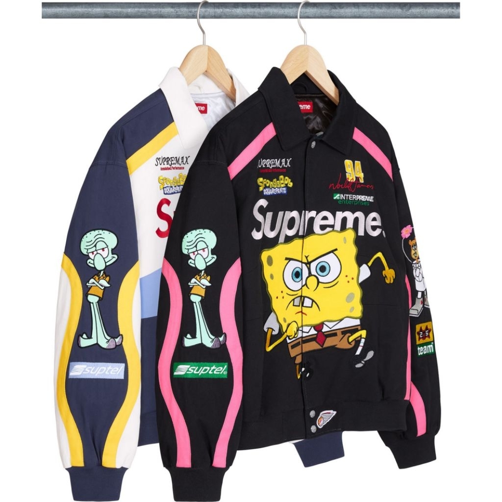 Sup SpongeBob SquarePants Jeff Hamilton Racing Jacket