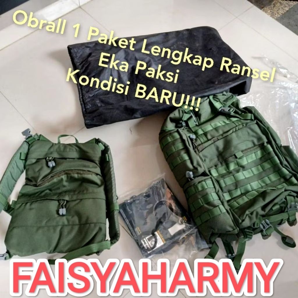 TAS EKAPAKSI ASLI JATAH TNI
