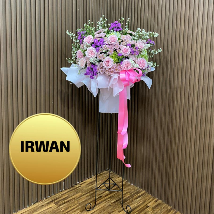 Standing flowers bunga hidup congratulations congrats selamat dan sukses  dukacita pembukaan toko