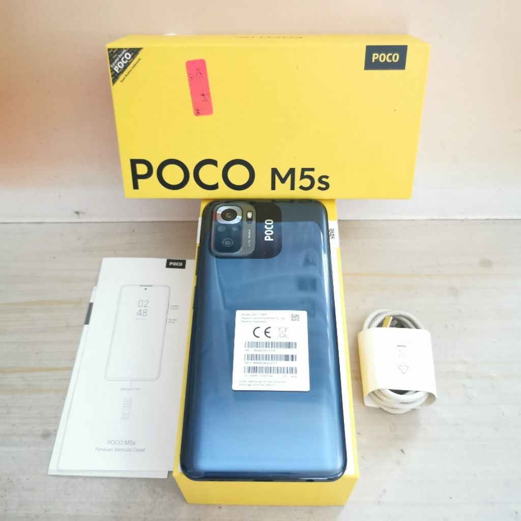 POCO M5 M5s 4/64 UFS NFC Layar Amoled 6,43 inchis Mediatek Helio G95 5000 mAh 64MP 64 Mega Pixels In