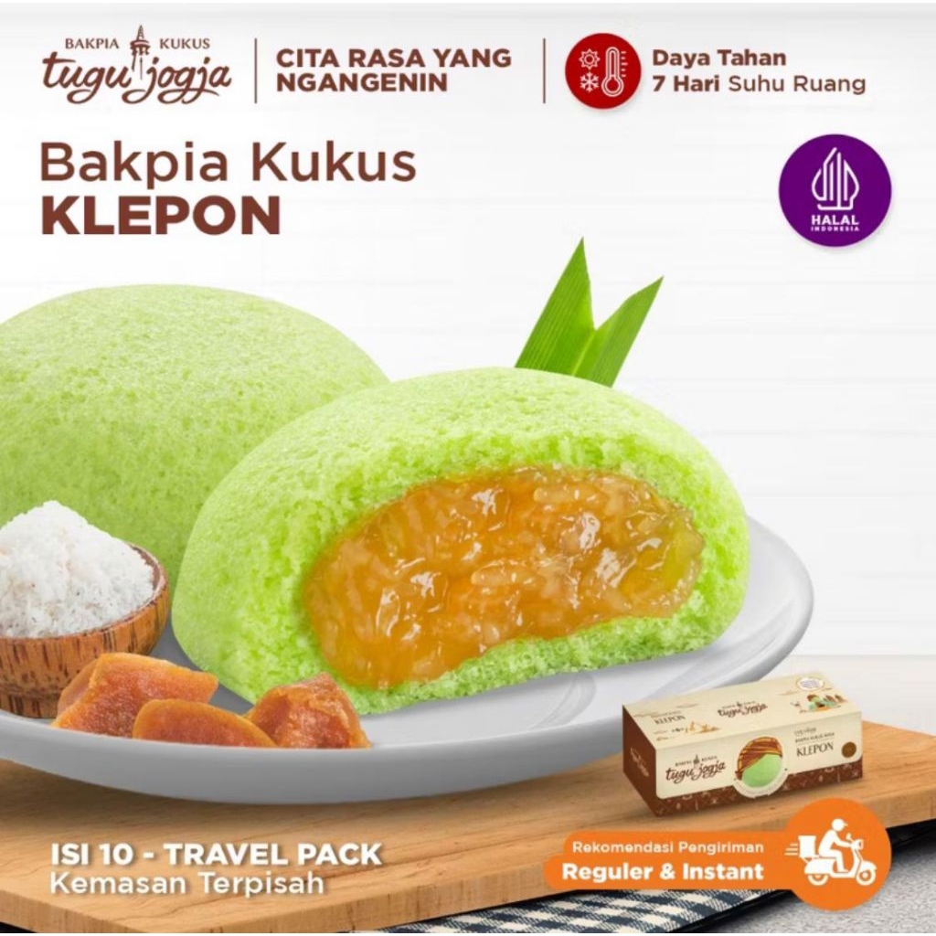 BAKPIA KUKUS TUGU JOGJA [KLEPON]