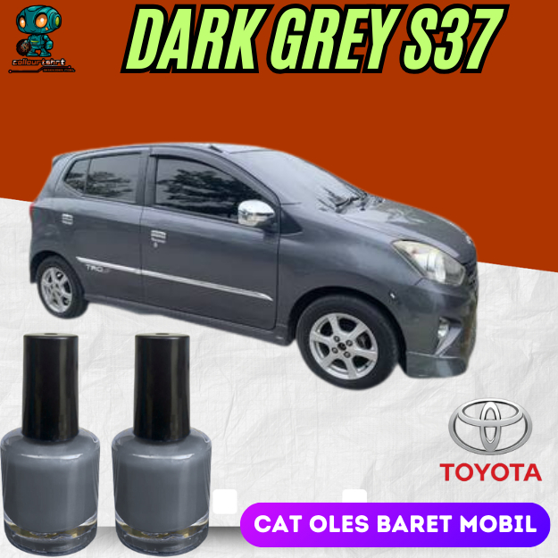 Cat Mobil Oles Toyota Dark Grey S37 Penghilang Goresan Baret Lecet