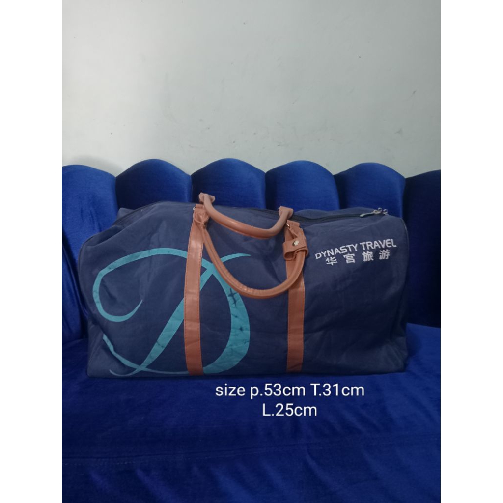 Tas minggat jumbo/travel bag/dufflebag
