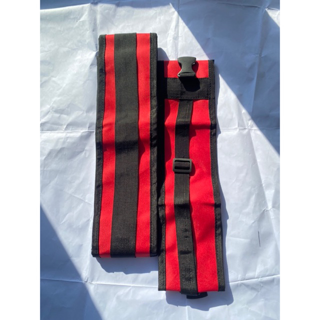 TAS SARUNG TOYA ROTAN DAN GOLOK (MERAH)