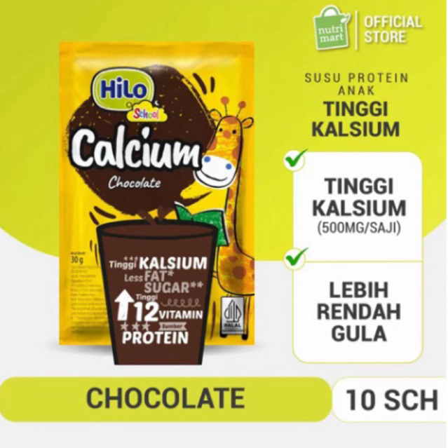 Hilo School Renceng 10 sachet