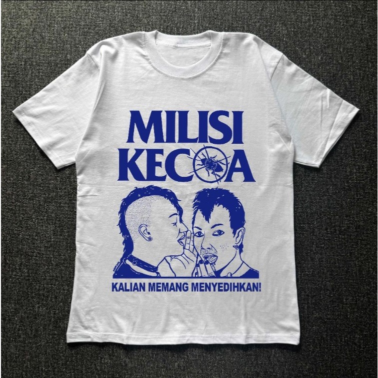 kaos milisi kecoa kaos punk MK / kaos punk musik terlaris / kaos distro punk band pria wanita