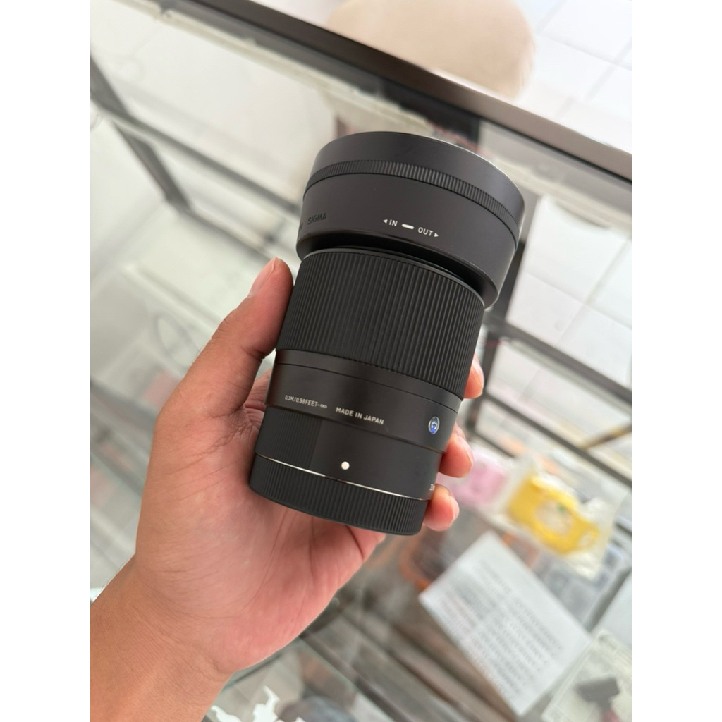 lensa sigma 30mm f1.4 for Sony