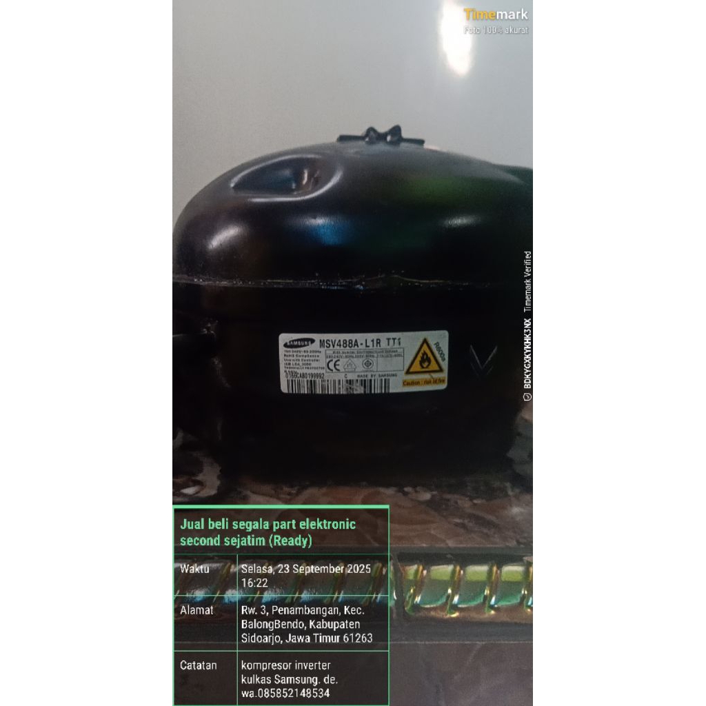 kompresor inverter kulkas samsung