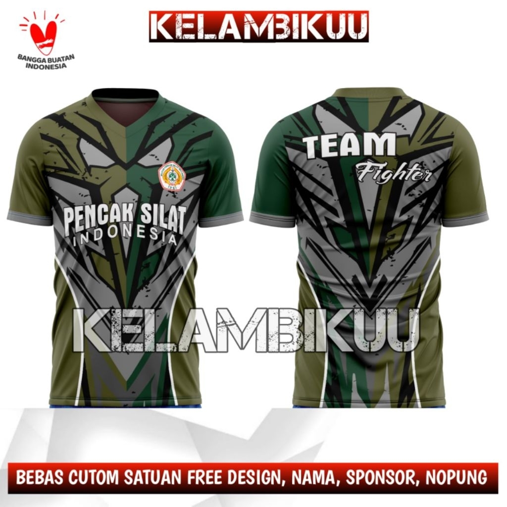 JERSEY PENCAK SILAT TERBARU/BAJU PENCAK SILAT MURAH/JERSEY PENCAK SILAT CUSTOM/KAOS PENCAK SILAT