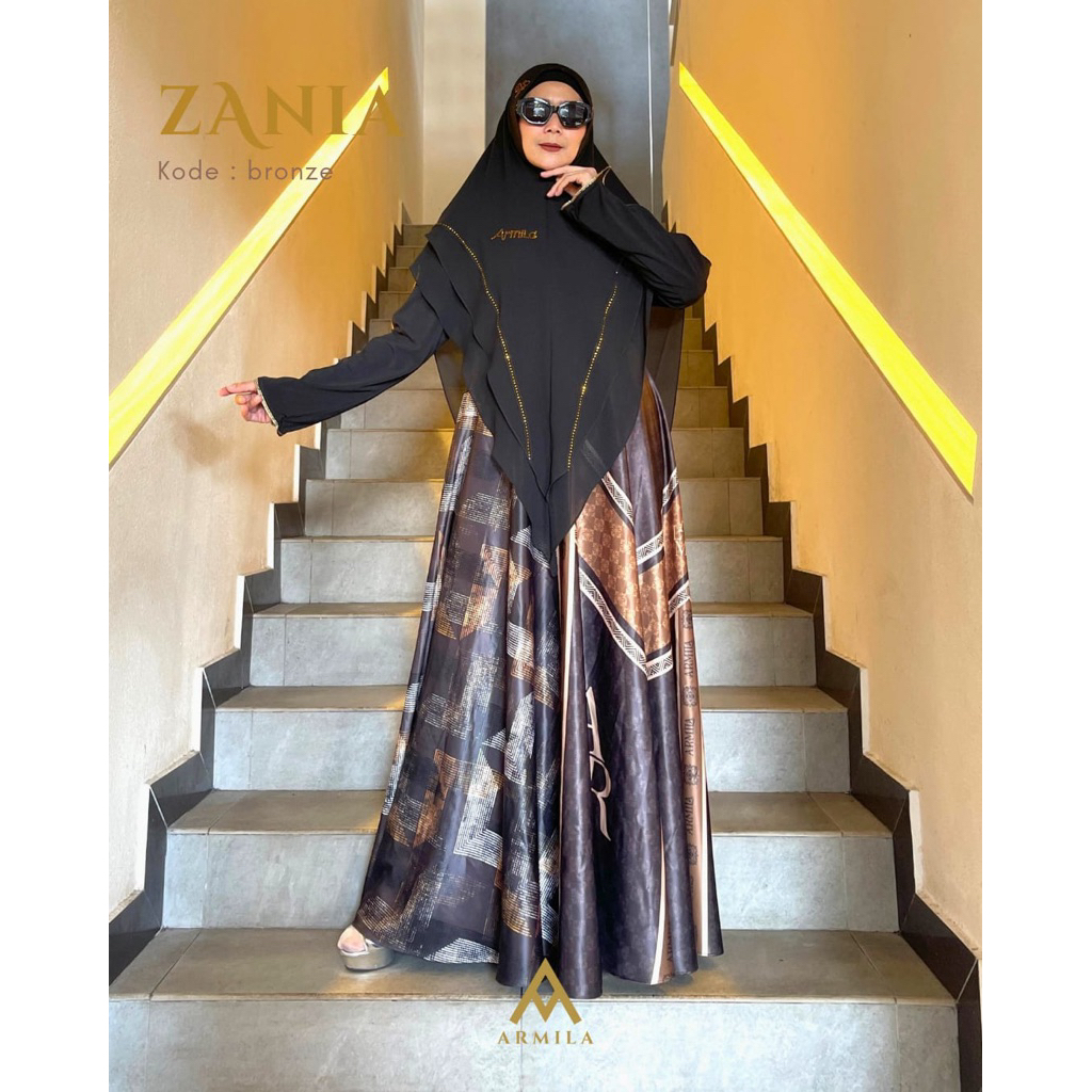 Gamis syari set Armila Khimar set syari armila syari set