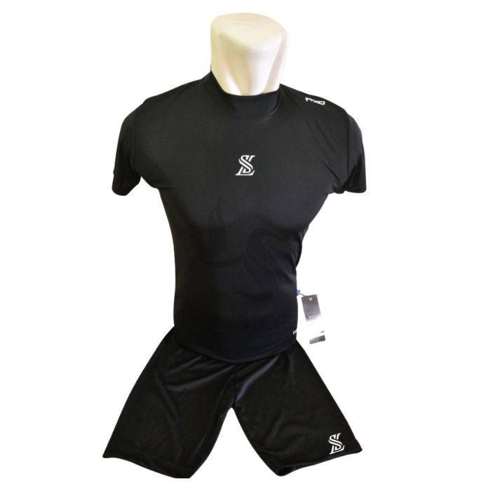 Paket Baselayer Pendek + Celana Pendek Manset Baselayer
