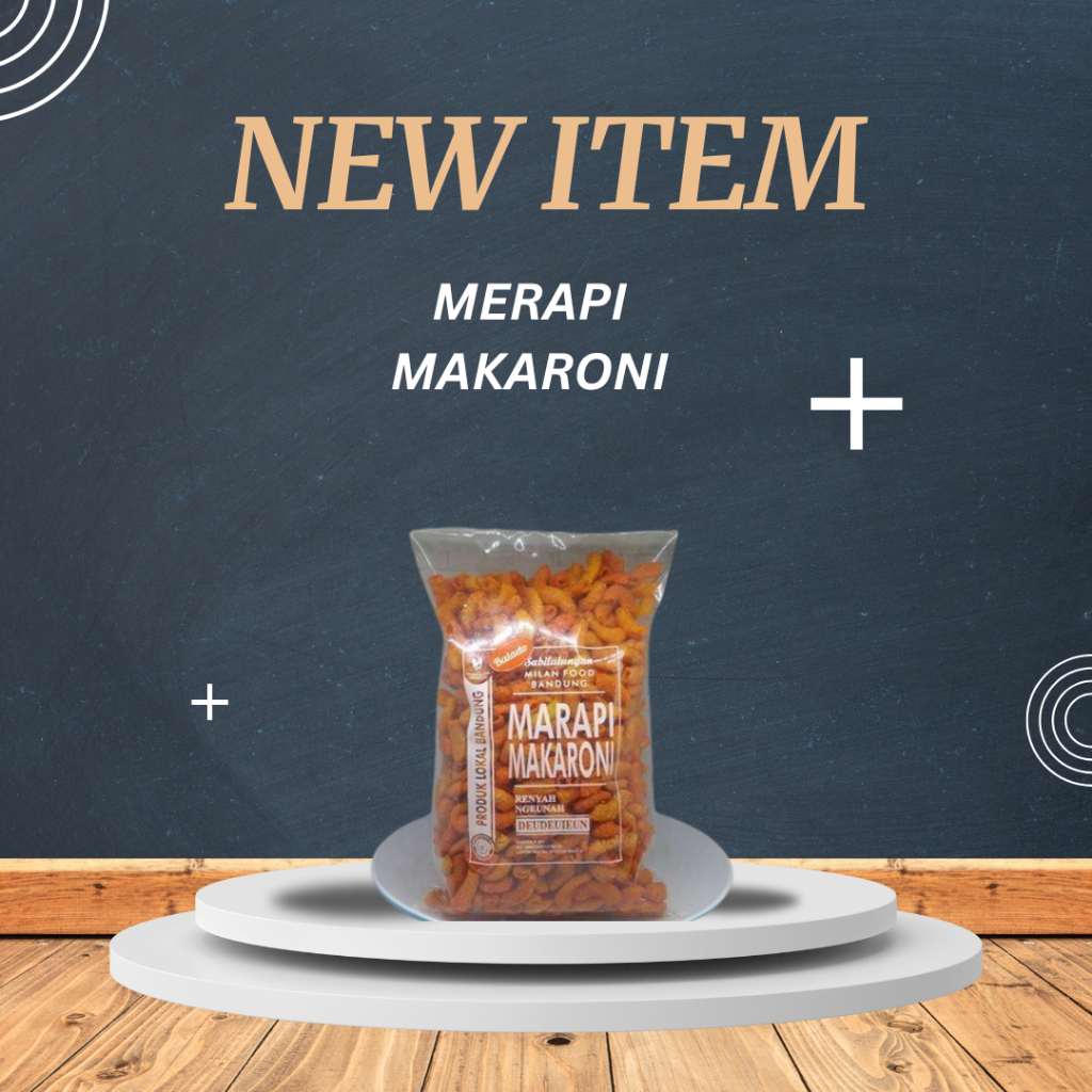 Makaroni Maktas Tasikmalaya Gurih Pedas 200gr