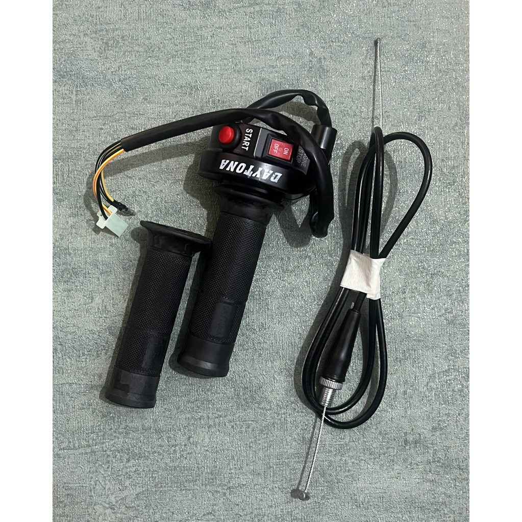 Gas magura tombol/gas magura Daytona/gas spontan 2 tombol