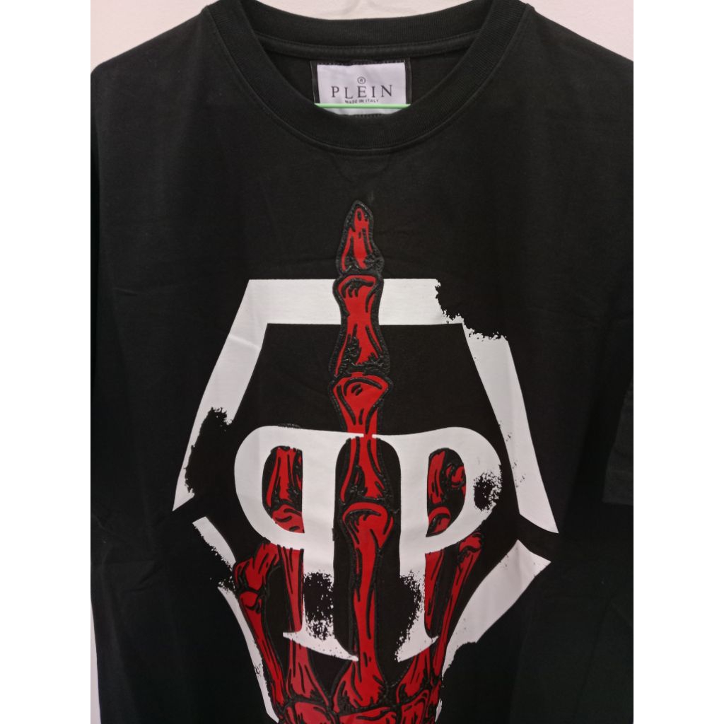 T-shirt Pria Original # PHILIPP PLEIN # Black