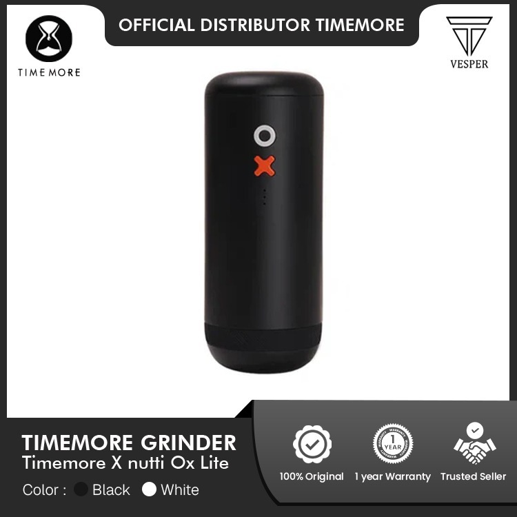 timemore x nuttii ox lite portable electric grinder /  grinder kopi elektrik / alat giling biji kopi