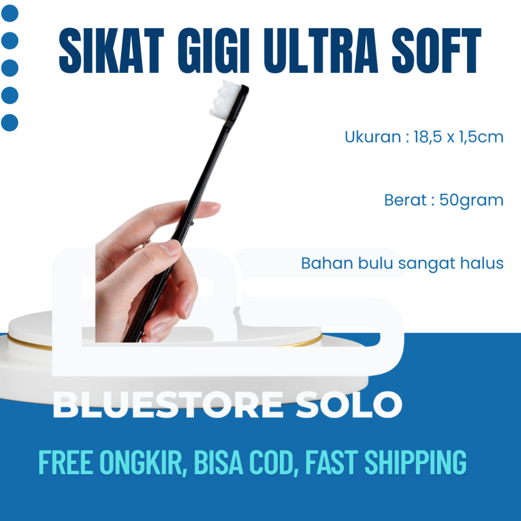 Sikat Gigi Ultra Soft Sikat Gigi Lembut Nano Jepang Sikat Gigi Bulu Halus Sikat Gigi Nano Terbaik