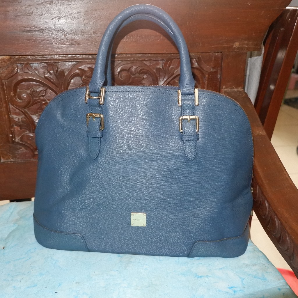 Tas Hand Bag Model Alma PL Sisley Kulit Saffiano Tas Kerja
