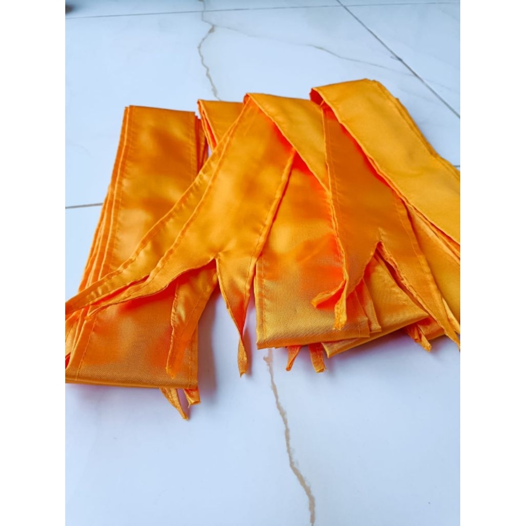 sabuk ikspi kuning polos ikspi sabuk beladiri ikspi kuning polos