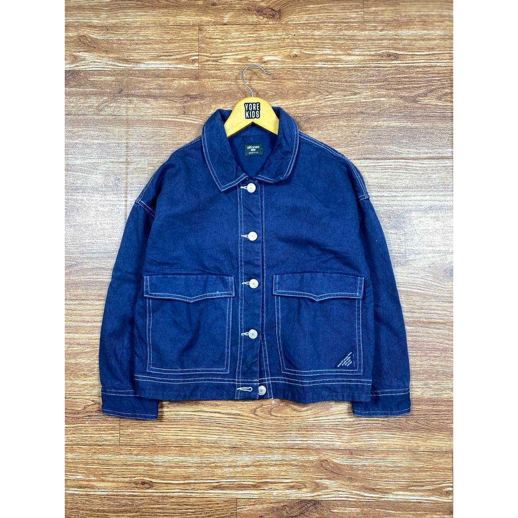 9-10T Alfonso Kids Denim Jacket YK1776