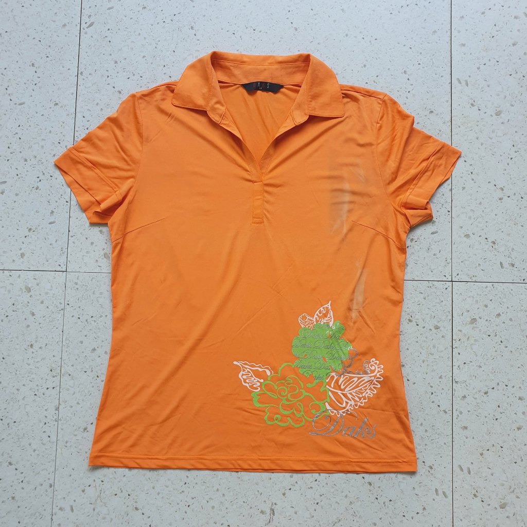 Baju Kaos Polo Wanita Anak DAKS / Size XL - LD 50 cm / Bekas - Second - Preloved