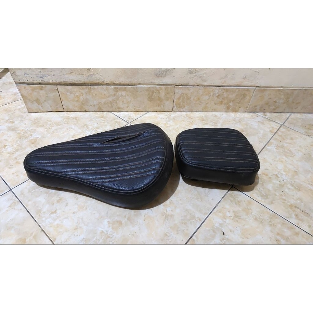 Jok set Chopper depan & belakang custom