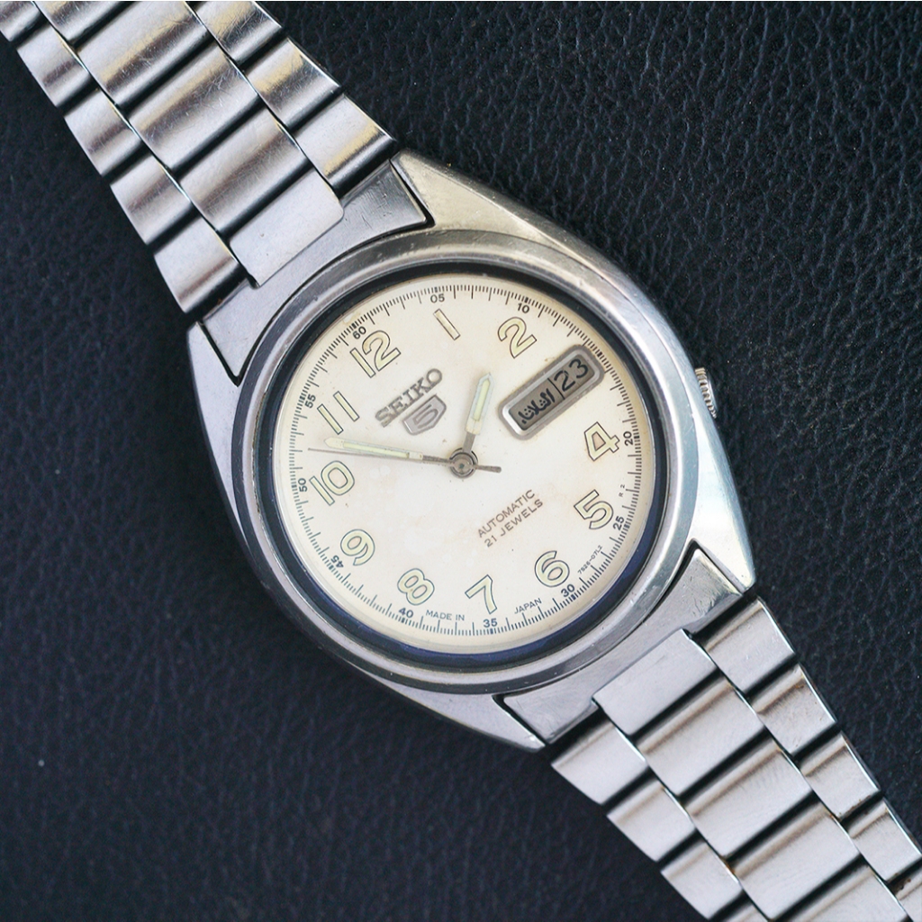 seiko seikomod 7009 3040 military militer army field watch bekas second preloved