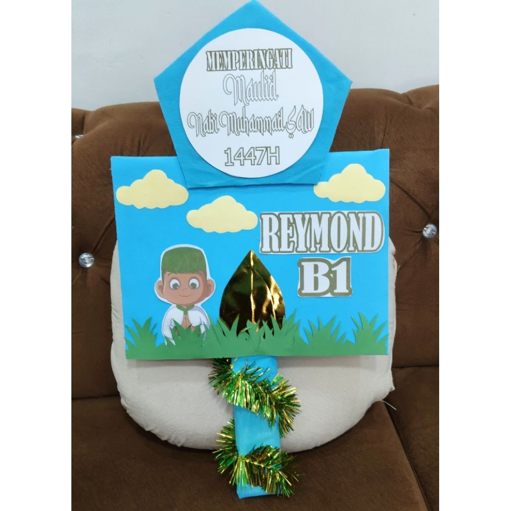 poster pawai maulid nabi kecil
