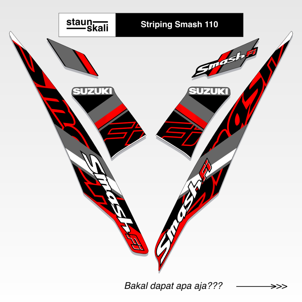 Striping Smash 110 FI New Variasi (1) Full Body