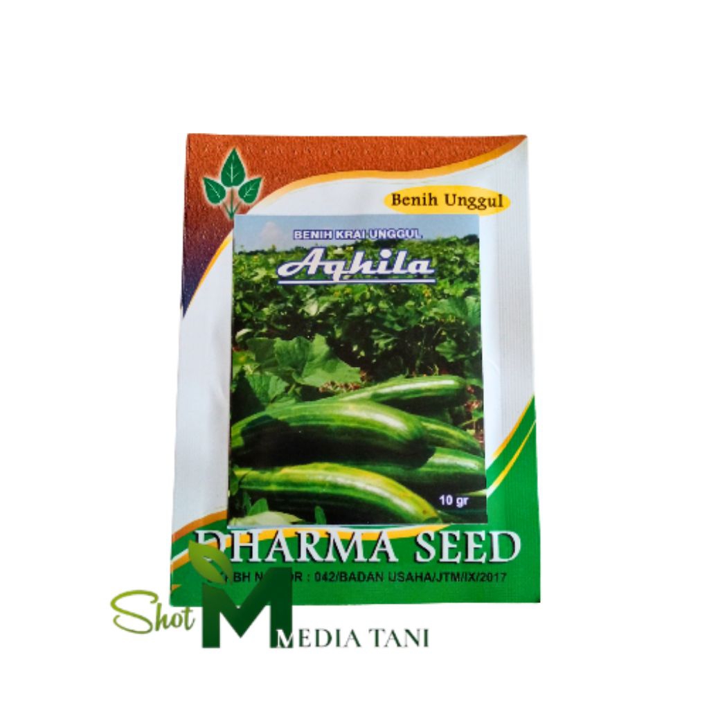 Benih Timun Krai Aqhila 10gr Original Buah Hijau