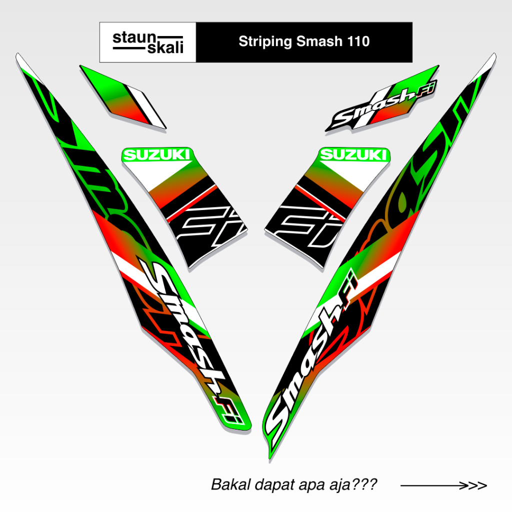 Striping Smash 110 FI New Variasi (5) Full Body