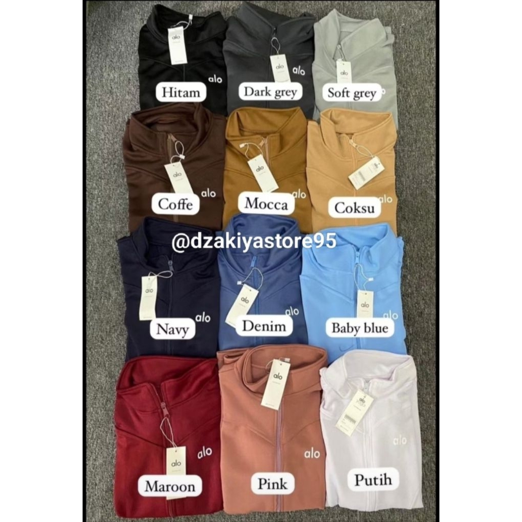 Jaket ALO Sport Yoga Slim Fit